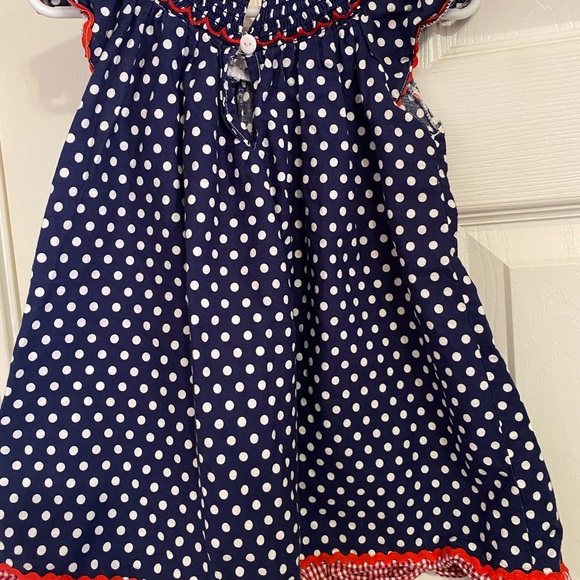 Lil‎ Cactus Smocked Bishop Dress - Picture 5 of 9